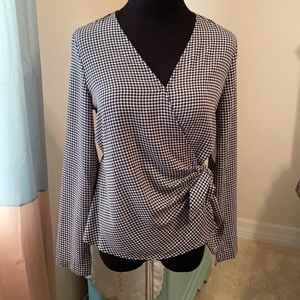Nine West wrap top